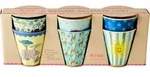 Rice Melamin Becher 6er-SET - Funky Prints 160ml