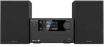 Kenwood Electronics M-725DAB-B, Heim-Audio-Mikrosystem, Schwarz, 50 W, 2-Wege, 75 dB,