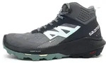 Salomon Out Oulse Mid GTX W Sportschuhe Damen Wanderschuhe Grau Freizeit,