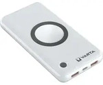 Varta Wireless Power Bank 15000 Ladekabel USB-C 10W Type 57908 - Wei&szlig;