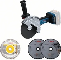 Bosch 06019H6E01, Bosch Akku-Winkelschleifer GWS 18V-180 PC