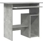 vidaXL Schreibtisch Betongrau 80x45x74 cm Holzwerkstoff - Grau