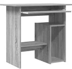 vidaXL Schreibtisch Grau Sonoma 80x45x74 cm Holzwerkstoff - Grau
