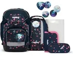 ergobag pack 6-tlg. Schulrucksack-Set REFLEX GLOW Edition PhantB&auml;rsiewelt - Blau