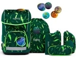 Ergobag Cubo Light Schulranzen Set (6-tlg.) B&auml;rtastisch - Gr&uuml;n
