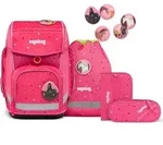 ERGOBAG Schulranzen-Set cubo - Rosa