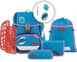 Step by Step Ranzen-Set 2IN1 PLUS, 6-teilig - Hellblau