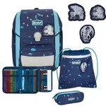 Scout Scout Genius LED - Schulranzen Set 4tlg. - Dunkelblau