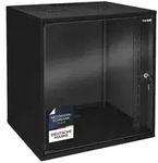 HMF 65712-02 Netzwerkschrank, Serverschrank 19 Zoll, 12 HE, 275 mm Einbautiefe,