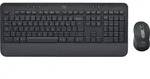 Logitech 920-011010, Kabellos, Bluetooth, Membran Key Switch, QWERTY, Graphit, Maus