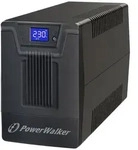 PowerWalker VI 2000 SCL, Line-Interaktiv, 2 kVA, 1200 W, Sine, 162 V, 290 V