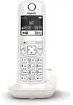 Gigaset AS690, Analoges/DECT-Telefon, Kabelloses Mobilteil, 100 Eintragungen, Wei&szlig; -