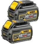 DEWALT 2er XR FLEXVOLT Akku-Set 54V / 108Wh - Gelb