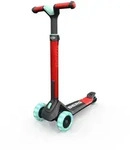 BERG Kinderroller Nexo f&uuml;r Kinder ab 2 Jahren klappbar LED Rot - Rot