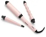 BaByliss Curl & Wave Trio, Lockenstab, Warm, Tasten, Kegelf&ouml;rmig, Alle Haare, Lang,