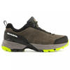 Rush Trail GTX Fast Hiking-Schuhe - Scarpa, Farbe:titanium /lime, Größe:45,5...