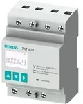 Siemens PAC1600: 3 phasig / 80A, Modbus, MID, Leistungsstrom, kWh, IP40, 80 A, 401 g,