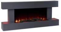 Klarstein Deko Kamin mit LED-Flammen, Elektro Kamin mit Heizung, 2000W...