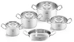 Fissler Original-Profi Collection / Edelstahl-Kochtopfset, 5-teilig, T&ouml;pfe mit