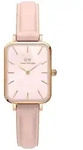 Damenuhr Daniel Wellington Quadro Pressed Rouge 20 - Gold/Rosa