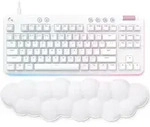 Logitech G G713, Kabelgebunden, USB, Mechanischer Switch, AZERTY, RGB-LED, Wei&szlig; -