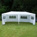 VCM Pavillon | Ma&szlig;e ca. 3x6 m | wasserabweisende 110g / m&sup2; PE Plane | Partyzelt mit
