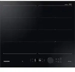 Samsung Autarkes Induktionskochfeld 60 cm, Glaskeramik, Schwarz, Schwarz, Integriert,