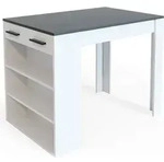 Esszimmertisch Vicco Repose Anthrazit/Wei&szlig; 67 x 100 cm, Model 32863 -