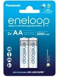 Sanyo BK-3MCDE/2BE, Wiederaufladbarer Akku, AA, 1,2 V, 2 St&uuml;ck(e), 2000 mAh, Wei&szlig; -