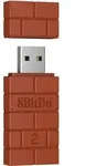 8Bitdo USB RR 2, USB Typ-A, Bluetooth, M&auml;nnlich, Braun, Laptop, Passiv - Braun