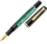 Pelikan 994095, Schwarz, Gold, Gr&uuml;n, Marmorfarbe, Integriertes Bef&uuml;llsystem, Harz,