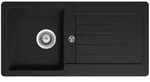 Granitsp&uuml;le Victory S-VEL 860.10 - deep black, ab 40er Unterschrank, 860 x 435...