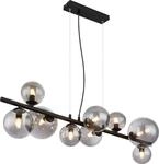 Globo Lighting H&auml;ngeleuchte Metall schwarz matt, 9x G9 LED