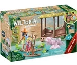 PLAYMOBIL Wiltopia 71143 Wiltopia - Paddeltour mit den Flussdelfinen - Bunt