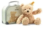 Steiff Kuscheltier Soft Cuddly Friends Teddyb&auml;r Jimmy im Koffer Hellbraun (25cm)