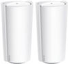 TP-LINK Deco XE200(2-pack) - Weiß - Intern - Mesh-System - 600 m2 - 0 - 40 °C - -40