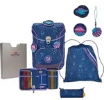DerDieDas ErgoFlex Easy Deep Ocean Schulranzenset 5-teilig - Blau