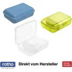 Vesperbox S - 0,9 l FUN, Farbe:Transparent - Transparent