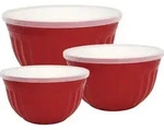 Greengate Alice Sch&uuml;ssel mit Deckel red Set3 - Rot