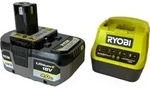Ryobi RC18120-140X Akku-Starter-Kit - Schwarz