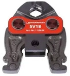 Rothenberger Pressbacke Compact M 18 mm System V / SV Metall / NE-Metall -...