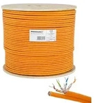 PremiumX 100m CAT 7 Netzwerkkabel Duplex LAN Kabel Ethernet Datenkabel