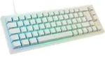 CHERRY Xtrfy K5 Gaming Tastatur TKL RGB - transparent/wei&szlig; - Transparent/Wei&szlig;