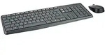 Logitech MK235, Volle Gr&ouml;&szlig;e (100%), Kabellos, RF Wireless, QWERTZ, Grau, Maus