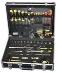 TECH-CRAFT Werkzeugkoffer 130 tlg. Heimwerker-Set Werkzeugtasche...