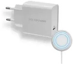 RealPower PC-MagSet, Drinnen, AC, Kabelloses Aufladen, Wei&szlig; - Wei&szlig;