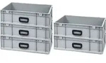 SparSet 5x Eurobox NextGen Portable Uno Germany | HxBxT 17x40x60cm | 34 Liter 
