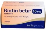 Biotin beta 10 mg Tabletten zur Vorbeugung einens Biotin-Mangels, 100 St....