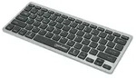 Manhattan 180559, Mini, Kabellos, RF Wireless + Bluetooth, Scherenschalter, QWERTZ,