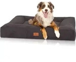 Cuddle wuff orthop&auml;disches Velours-Hundebett mit handgewebter Optik Sofia 100x80 cm